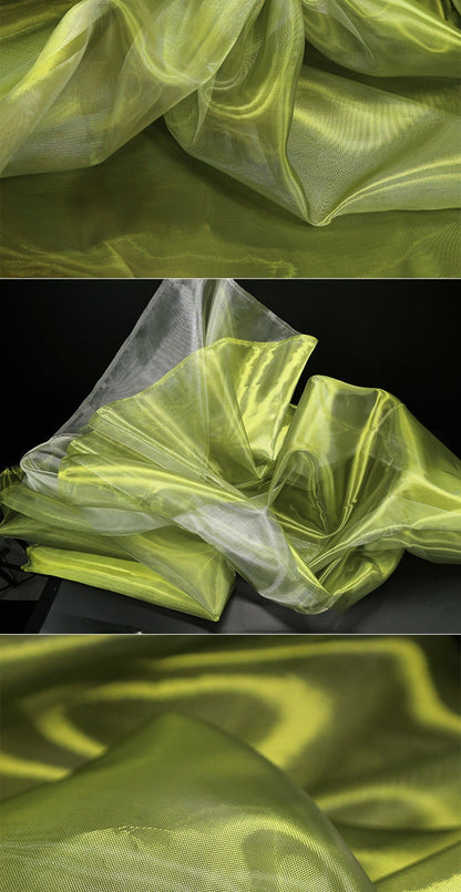Metallic Two-Tone Stiff Organza Fabric - 54" Wide - Designer Crafts