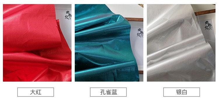 Reflective Gold Fabric: Double-Sided Designer Polyester, Cosplay Costume Sewing