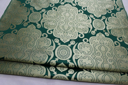 Chinese Brocade Fabric: Mongolian Gown Tibetan Robe Decoration
