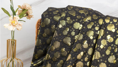 Metallic Paisley Brocade Fabric: 59" Wide Chinese Jacquard