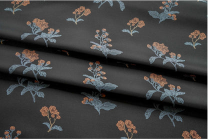 Floral Rayon Blend Fabric: Bohemian Upholstery, Costume, Handbag - 65"W
