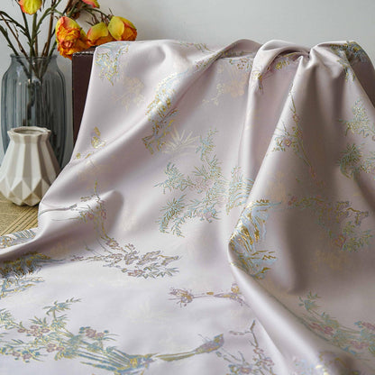 Gold Thread Jacquard Fabric: 3D Texture Upholstery, Costume, Decor - 59"W