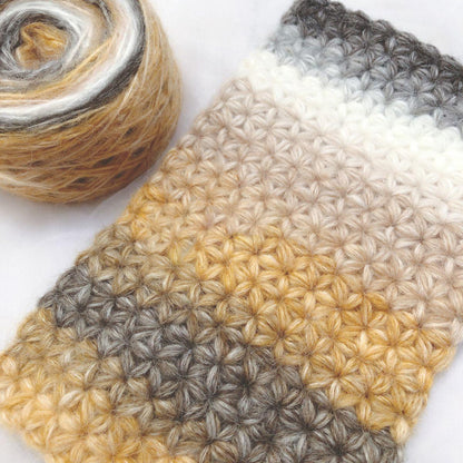 Fil de soie mohair teint à la main arc-en-ciel : pelote de laine à tricoter dentelle