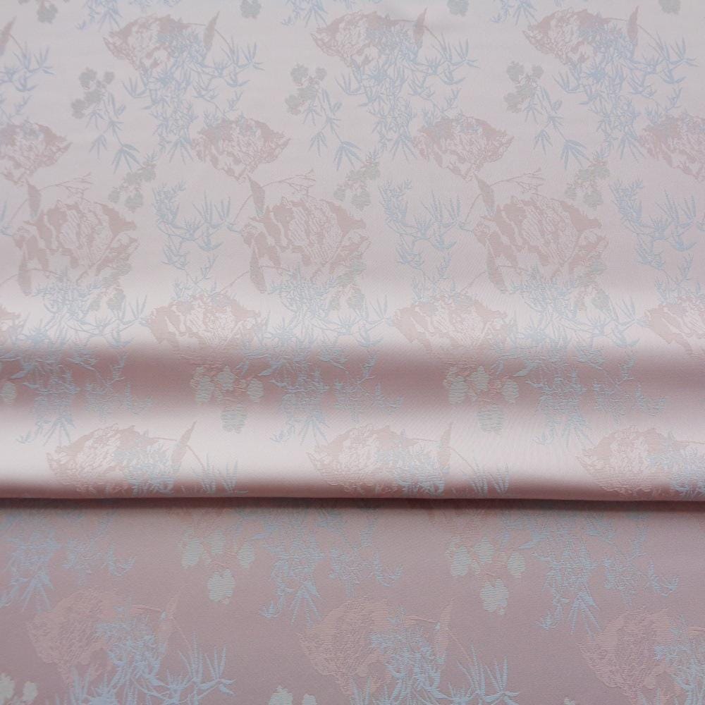 Palace Style Brocade Jacquard Fabric: 59"W Damask for Upholstery & Costume