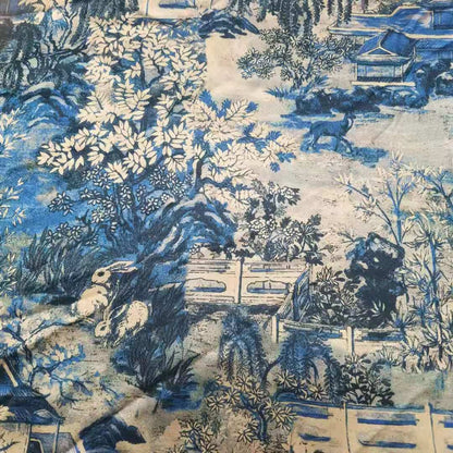 Tissu de soie pour la fête de Qingming : gaze cantonaise gambierée, couture de qipao cheongsam (58''L)