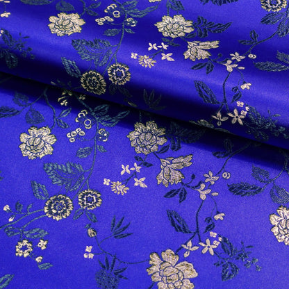 Floral Brocade Fabric: 45" Wide Rayon Nylon Blend
