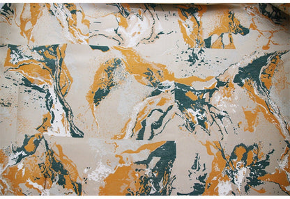 Modern Jacquard Fabric: Abstract Print Polyester, 1 Meter