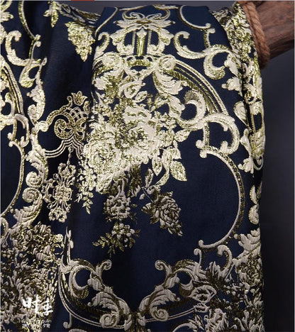 Retro Palace Jacquard Fabric: Damask Upholstery, Sewing & Bookbinding