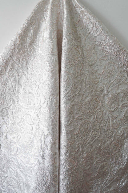 Tissu jacquard cachemire 3D en relief européen - Textile décoratif pour la décoration intérieure - Large