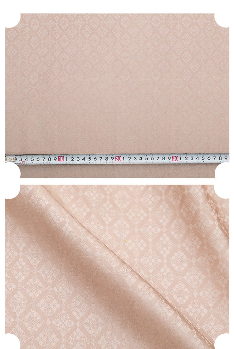 Nishijin Ori Brocade Fabric: Japanese Wedding Silk Rayon Jacquard, 59" Wide