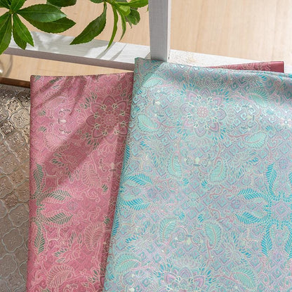 Song Brocade Fabric: Dunhuang Pattern Rayon, Emperor Robe Material - Poppylollipop