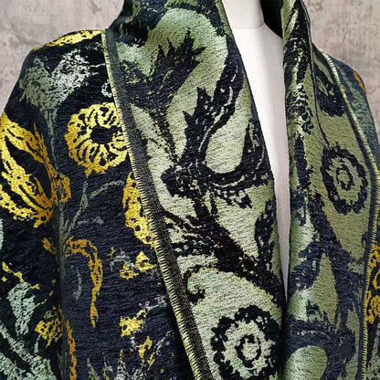 Sunflower Velvet Chenille Fabric ��� Thick Upholstery & Craft Materi" Wide