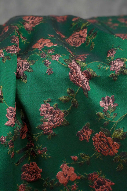 Tissu jacquard chinois vintage : matériau d'ameublement pour costumes de 160 cm de large