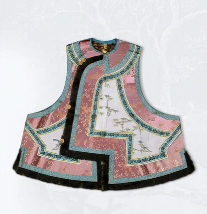 Silk Brocade Damask Fabric: Water Ice Moon Flower, 29.5"W, By The Meter