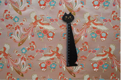 Phoenix Bird Brocade Fabric: 60"W Jacquard Satin, Home Decor Sewing Fabric
