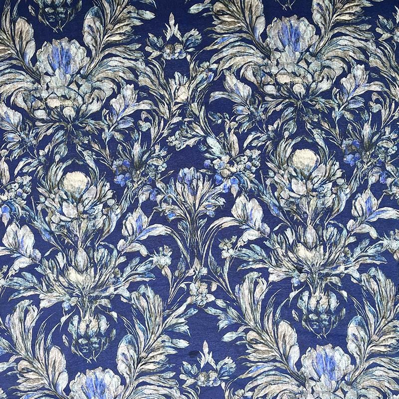 Bohemian Printed Cotton Tablecloth: 59" Wide Sustainable Fabric