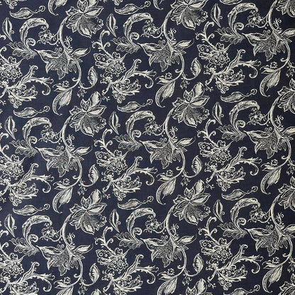 Hand Printed Cotton Sewing Fabric: Indian Dressmaking Material
