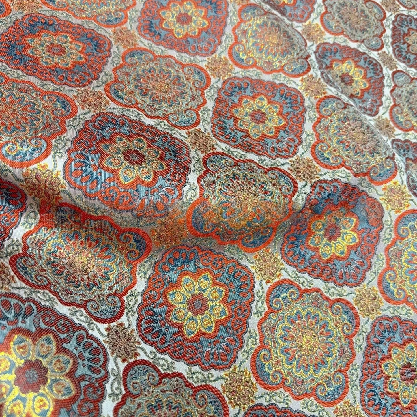 Dunhuang Baoxiang Brocade Fabric: Tibetan Robe, Cheongsam, Upholstery