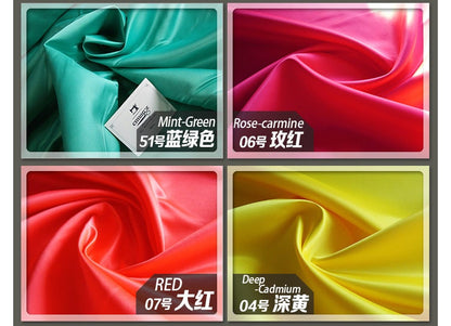 Shiny Bridal Satin Fabric: Heavy Wedding Gown Material, 59" Wide