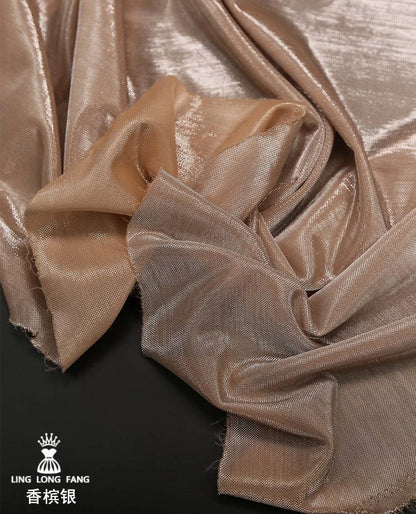 Galaxy Shiny Knitted Fabric: 57"W Designer Cosplay Material