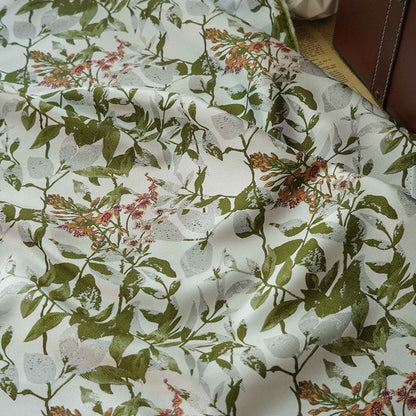 Reversible Jacquard Fabric: Japanese Floral Embossed Weave (59"W)