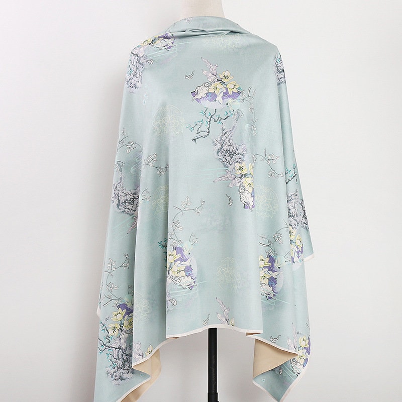 Floral Faux Suede Fabric: 59" Wide Polyester Upholstery