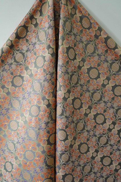 Lion Ball Shu Brocade Fabric | Traditional Qipao Hanfu Costume Upholstery