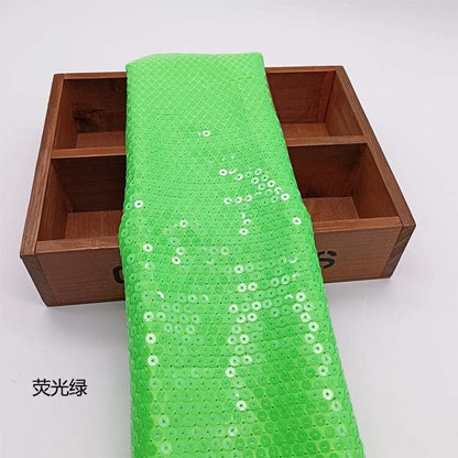 Iridescent Sequin Fabric: 3D Embroidery, 50" Wide, Gown & Costume DIY