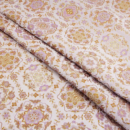 DunHuang Baoxiang Brocade Fabric: 59"W Tibetan Costume, Cheongsam, Upholstery