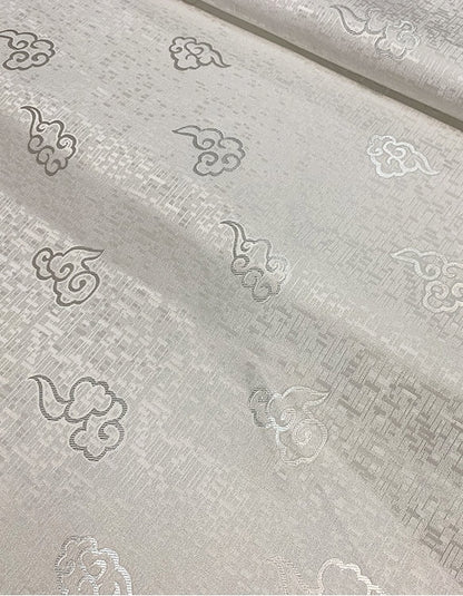 Flying Nimbus Silk Brocade Fabric: 29.5" Wide Jacquard, Costume Dress Material