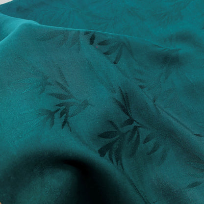 Bamboo Leaf Jacquard Cotton Fabric: Chinese Style Drapery, Upholstery & Sewing