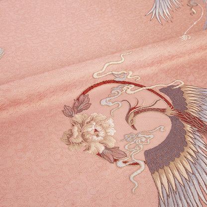 Tissu jacquard Phoenix : ameublement 3D, costumes et décoration - 145 cm de large