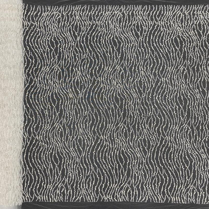 Luxury Wedding & Evening Dress Fabric ��� 4/6/8mm Pearl Beads, Sequin Embroidery, Bridal Gown Material, Couture Fabric for Sewi"Wide