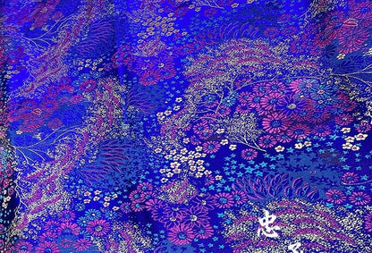Galaxy Silk Brocade Fabric: 35" Wide Chinese Sewing Material - Poppylollipop