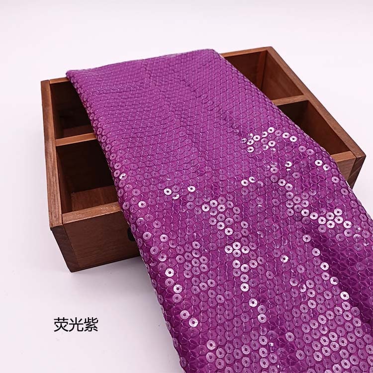 Iridescent Sequin Fabric: 3D Embroidery, 50" Wide, Gown & Costume DIY