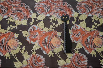Floral Jacquard Woven Fabric: Upholstery, Costume, & Decor (59"W)