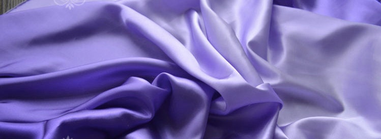 Ombr�� Satin Silk Fabric: Variety of Solid Colors" Wide