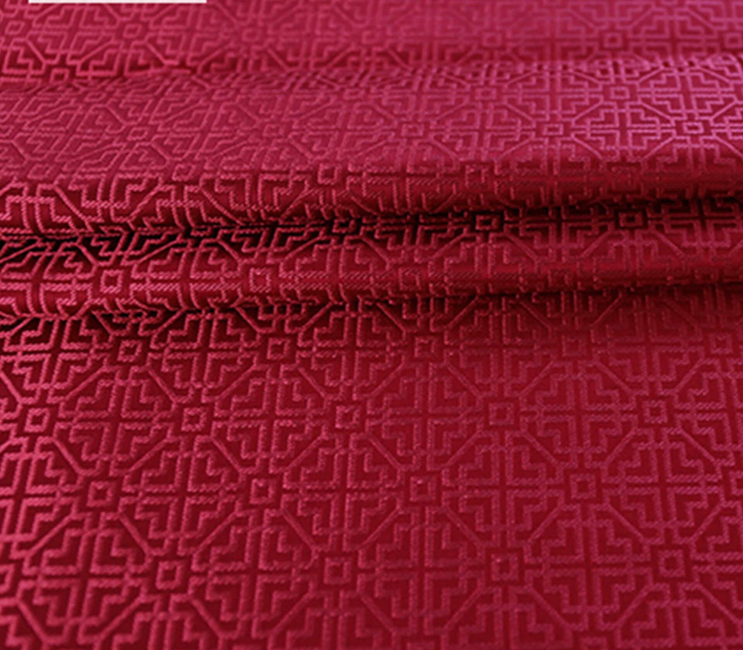 Jacquard Brocade Fabric: Chinese Mongolian Style Rayon (29.5" Wide)