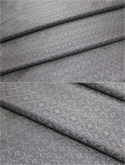 Floral Brocade Fabric: Chinese Style Silk Rayon Blend (29.5" Wide)