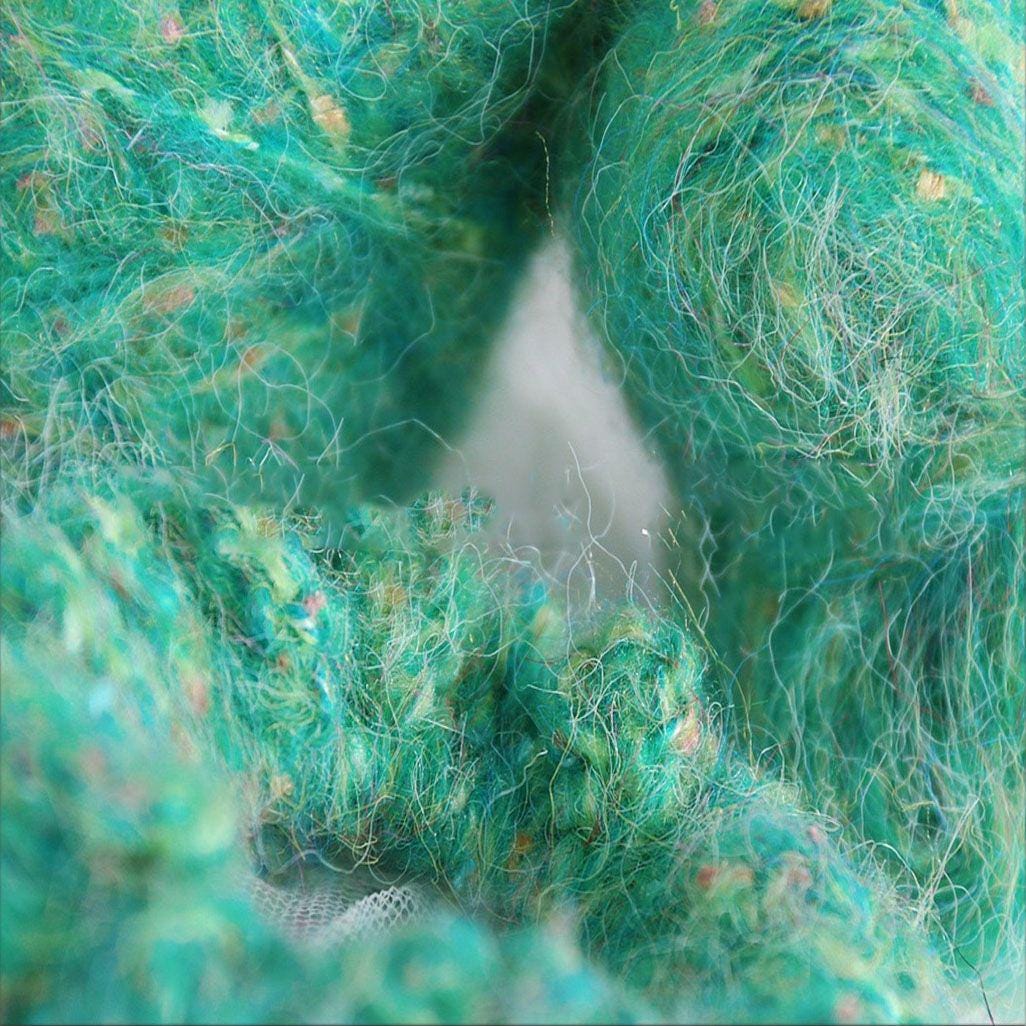 Rainbow Mohair Silk Yarn: Hand-Dyed Lace, Knitting Crochet Weaving