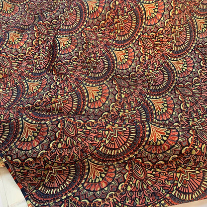 Paisley Jacquard Fabric: Ethnic Style Woven Upholstery, 57" Wide