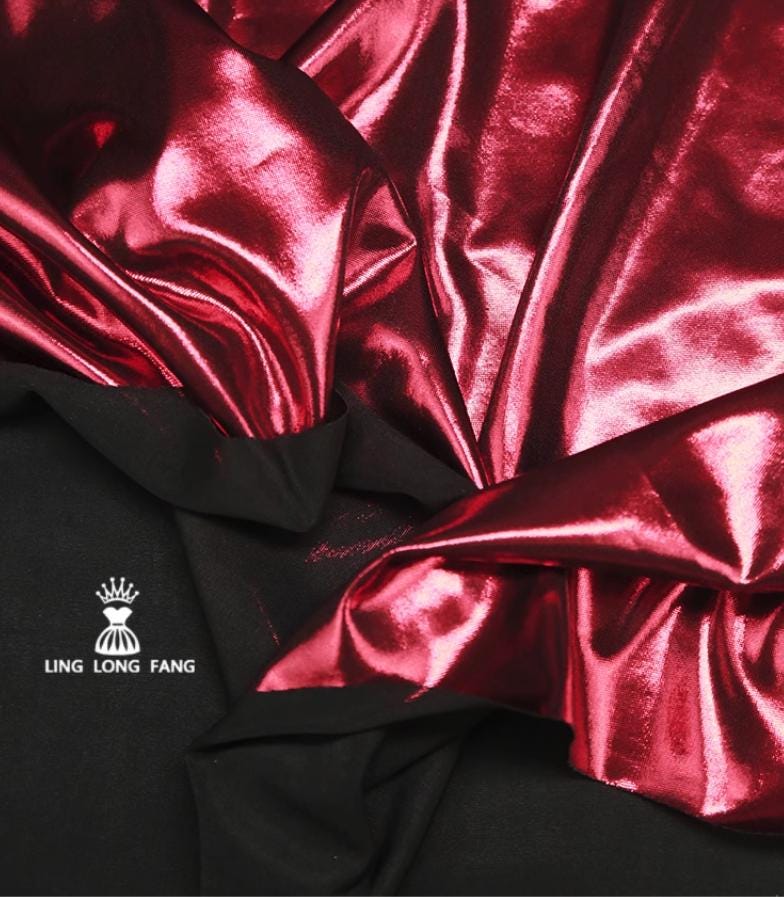 Metallic Gold Foil Fabric: Flexible Cosplay Clothing Material (56" Width)