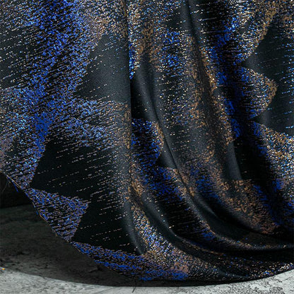 Galaxy Jacquard Fabric: 3D Gold Thread, 59" Wide, Costume & Decor
