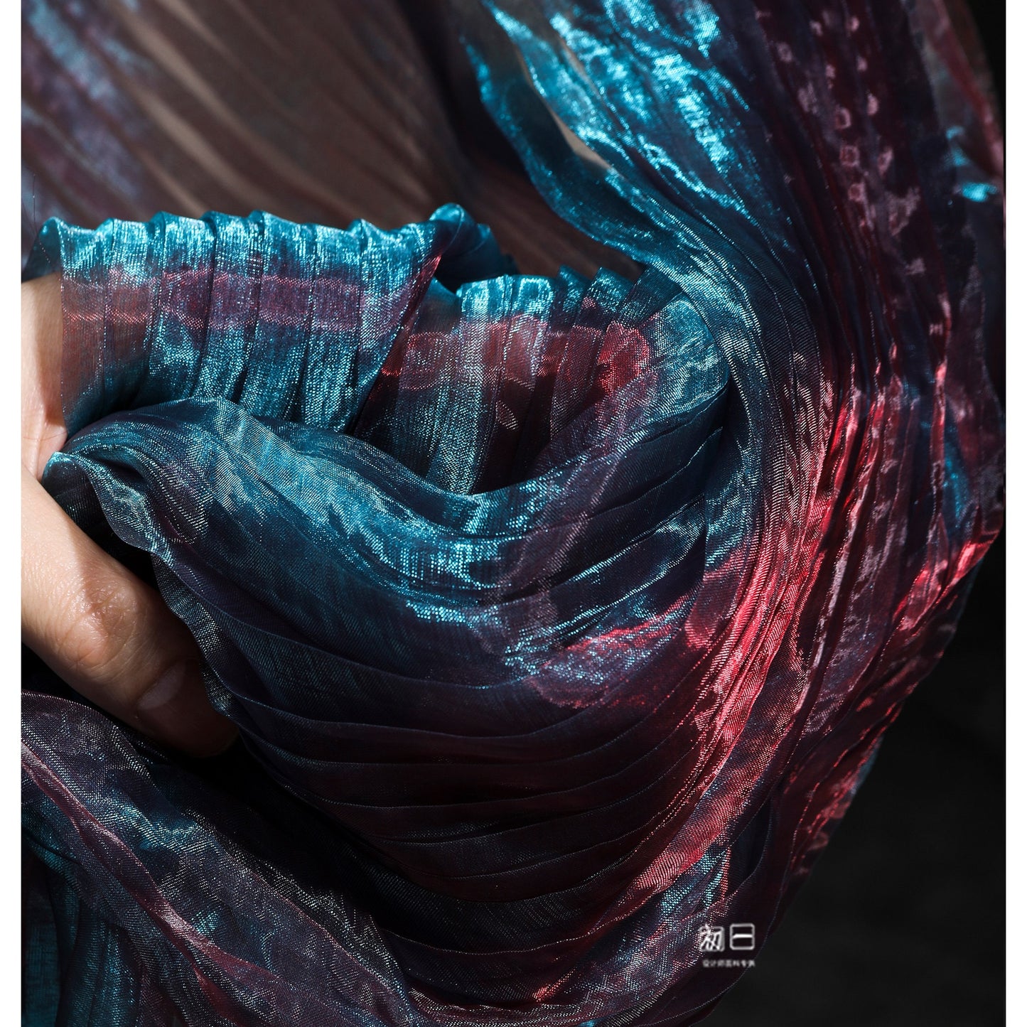 Mermaid Water Reflective Organza Fabric - 57" Wide - Stiff Texture