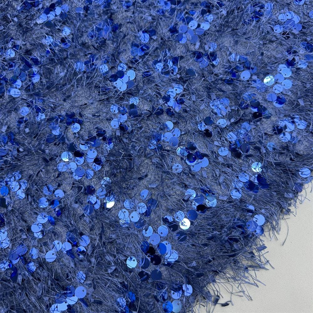 Fragrant Velvet Sequin Fabric | 51" Wide, Polyester