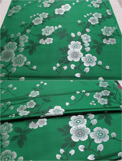 Plum Blossom Brocade Fabric: 29.5" Wide Chinese Jacquard