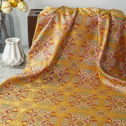Chinese Song Brocade Fabric with Lion Jacquard ��� Home D��cor T"W