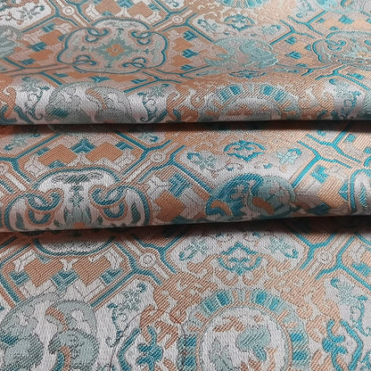 Butterfly Jacquard Fabric: 3D Designer Upholstery, Costume, Decor - 55"W