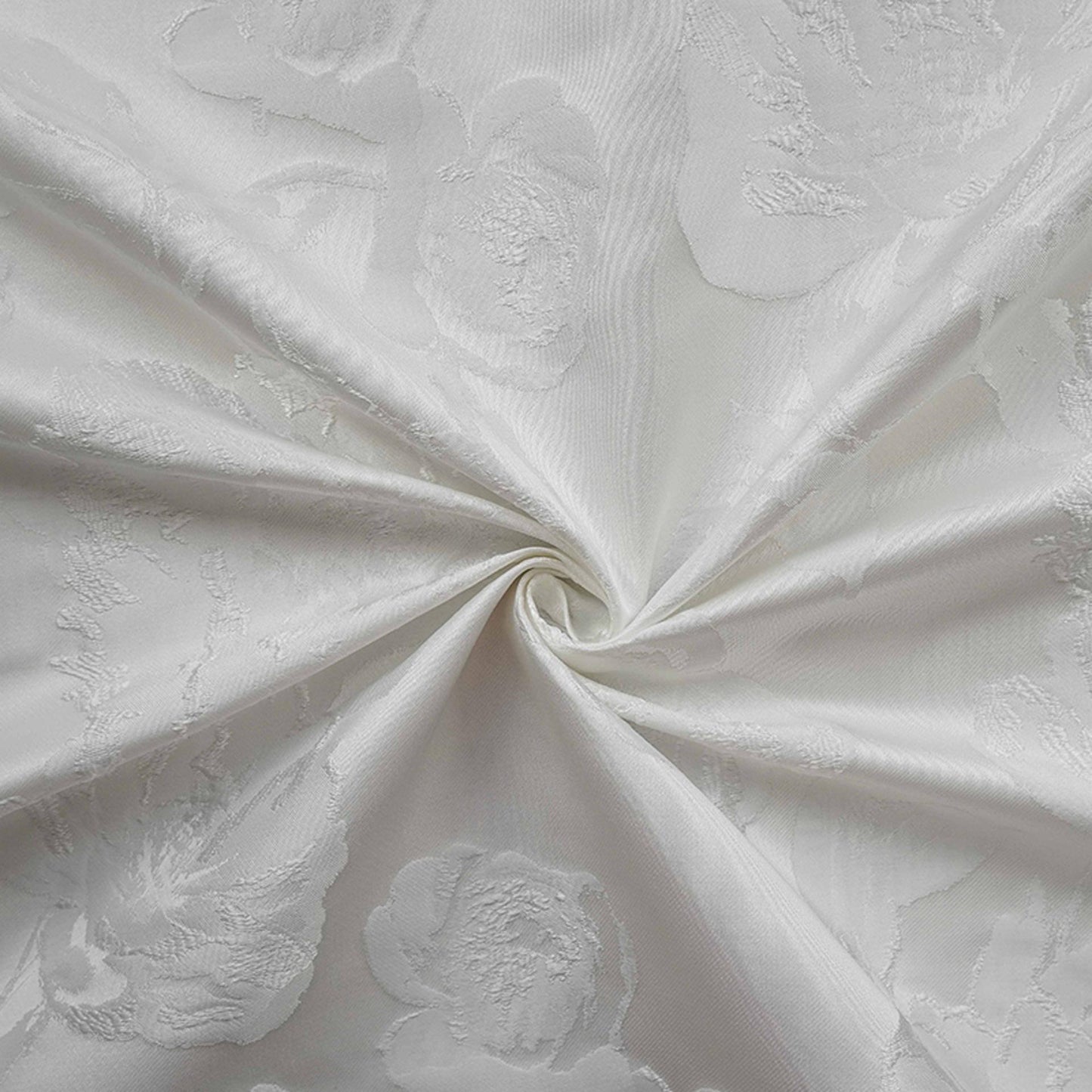 Tissu jacquard à motif floral en relief ��� Broca élégant" Large