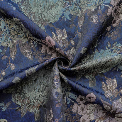 Tissu matelassé jacquard floral 3D européen ��� Ameublement, canapé, sac, meubles, couture DIY, décoration intérieure"Large